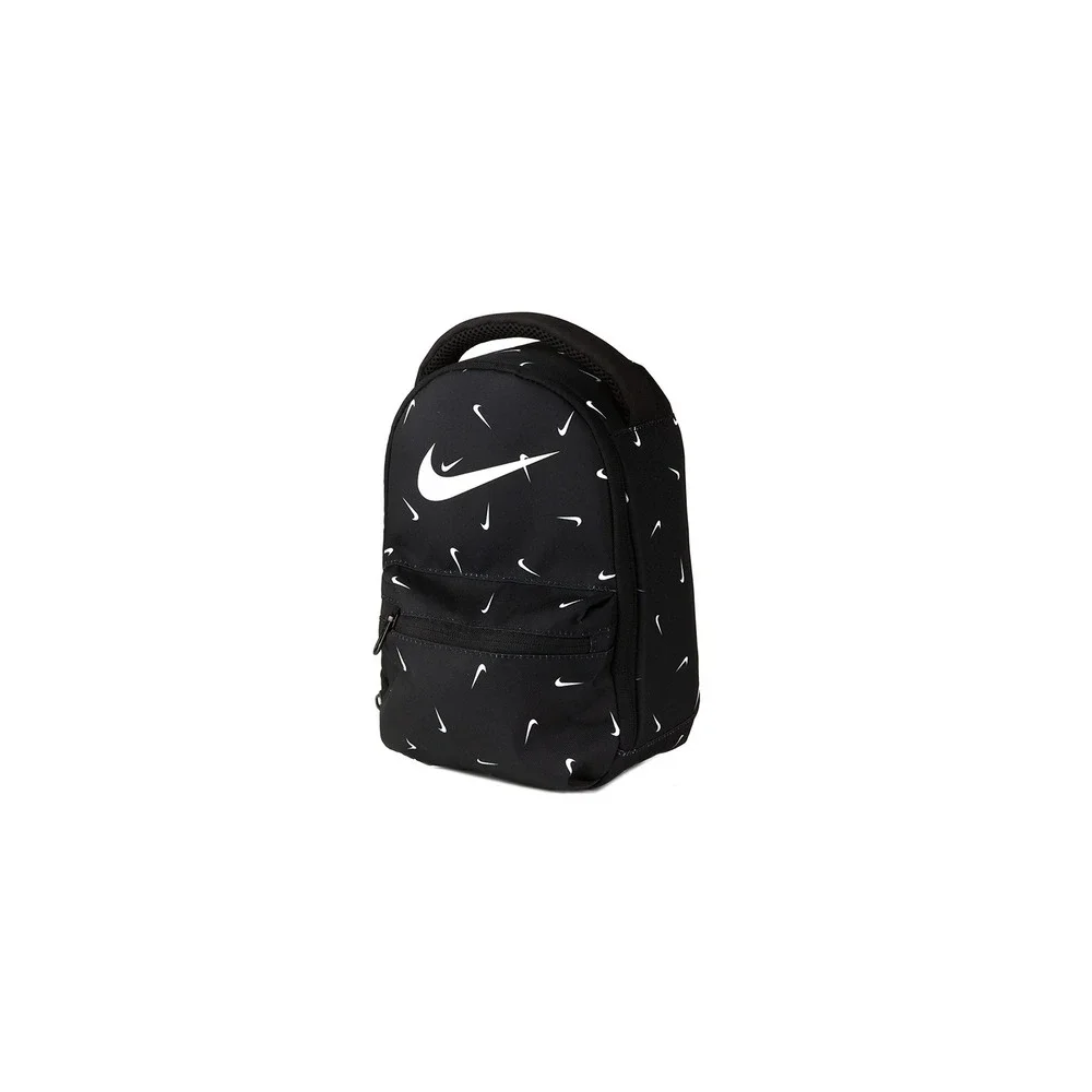 Nike Classic Fuel Pack Lunch Bag - Black, White Swoosh One Size New With Tags